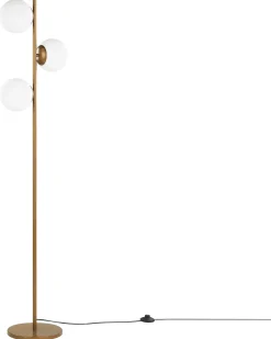 Lampada da pavimento WADI Metallo Oro