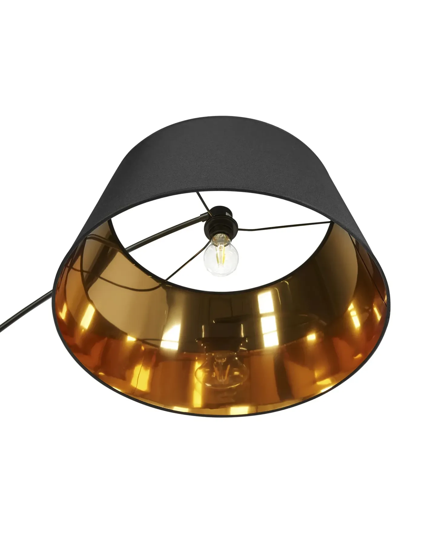 Lampada da pavimento YABUS Metallo Nero