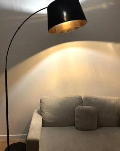 Lampada da pavimento YABUS Metallo Nero
