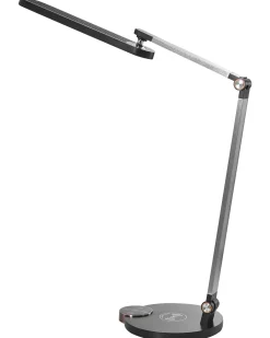 Lampada da scrivania a LED CAROY con Caricatore wireless Nero