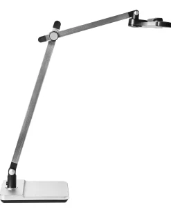Lampada da scrivania a LED SERPENS con dimmer Argento