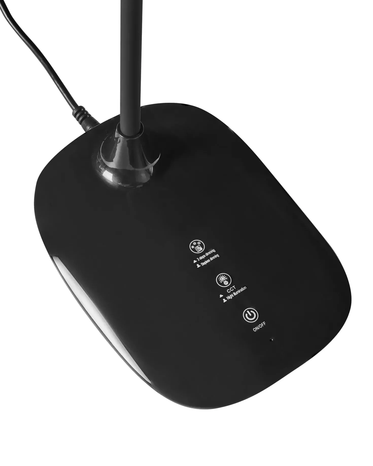 Lampada da scrivania a LED HYDRA con dimmer Nero