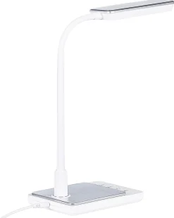 Lampada da scrivania a LED CENTAURUS con dimmer Metallo Bianco