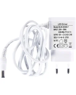 Lampada da scrivania a LED CENTAURUS con dimmer Metallo Bianco