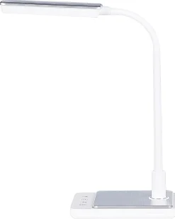 Lampada da scrivania a LED CENTAURUS con dimmer Metallo Bianco