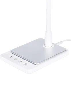 Lampada da scrivania a LED CENTAURUS con dimmer Metallo Bianco