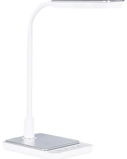 Lampada da scrivania a LED CENTAURUS con dimmer Metallo Bianco