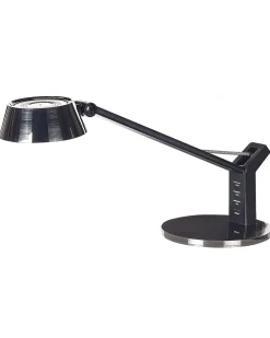 Lampada da scrivania a LED CHAMAELEON con porta USB Metallo Ottone