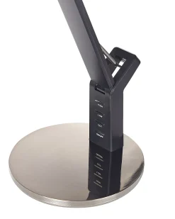 Lampada da scrivania a LED CHAMAELEON con porta USB Metallo Ottone