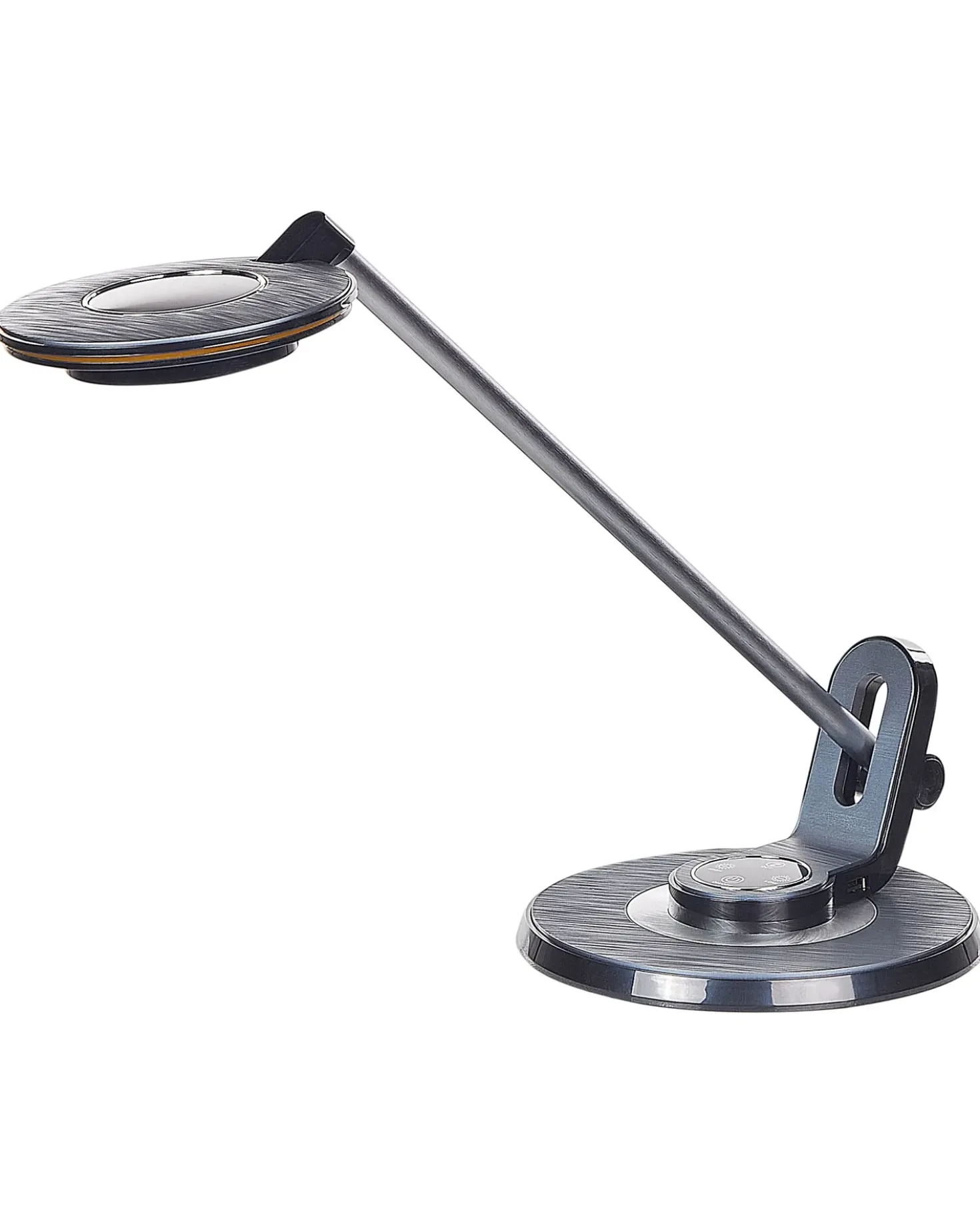 Lampada da scrivania a LED CORVUS con dimmer Metallo Nero