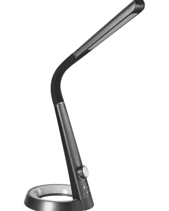 Lampada da scrivania a LED CANOPUS con porta USB Nero