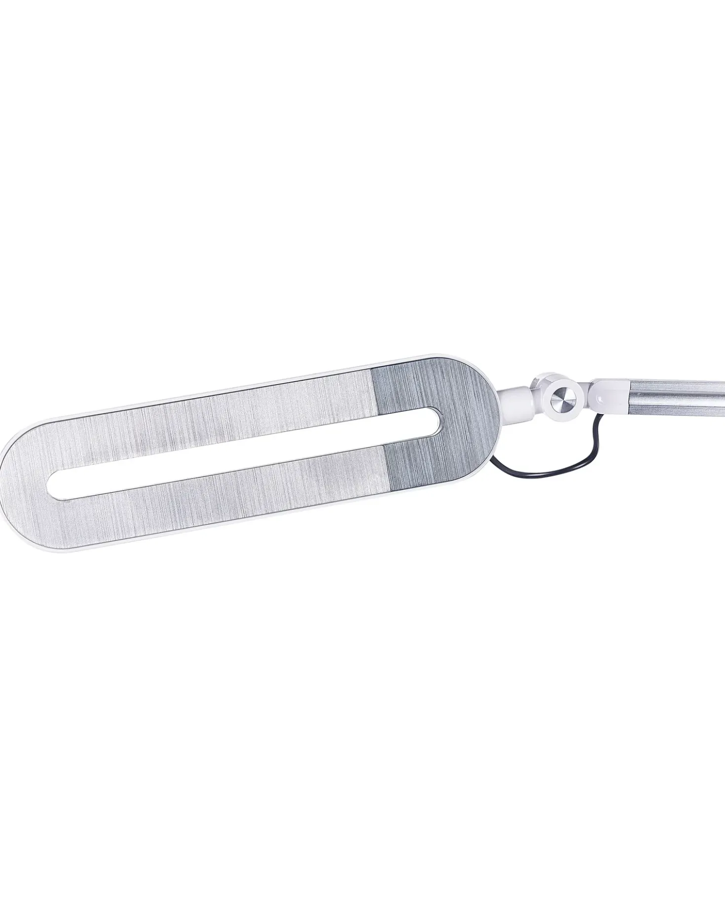 Lampada da scrivania a LED GRUS con dimmer Metallo Argento