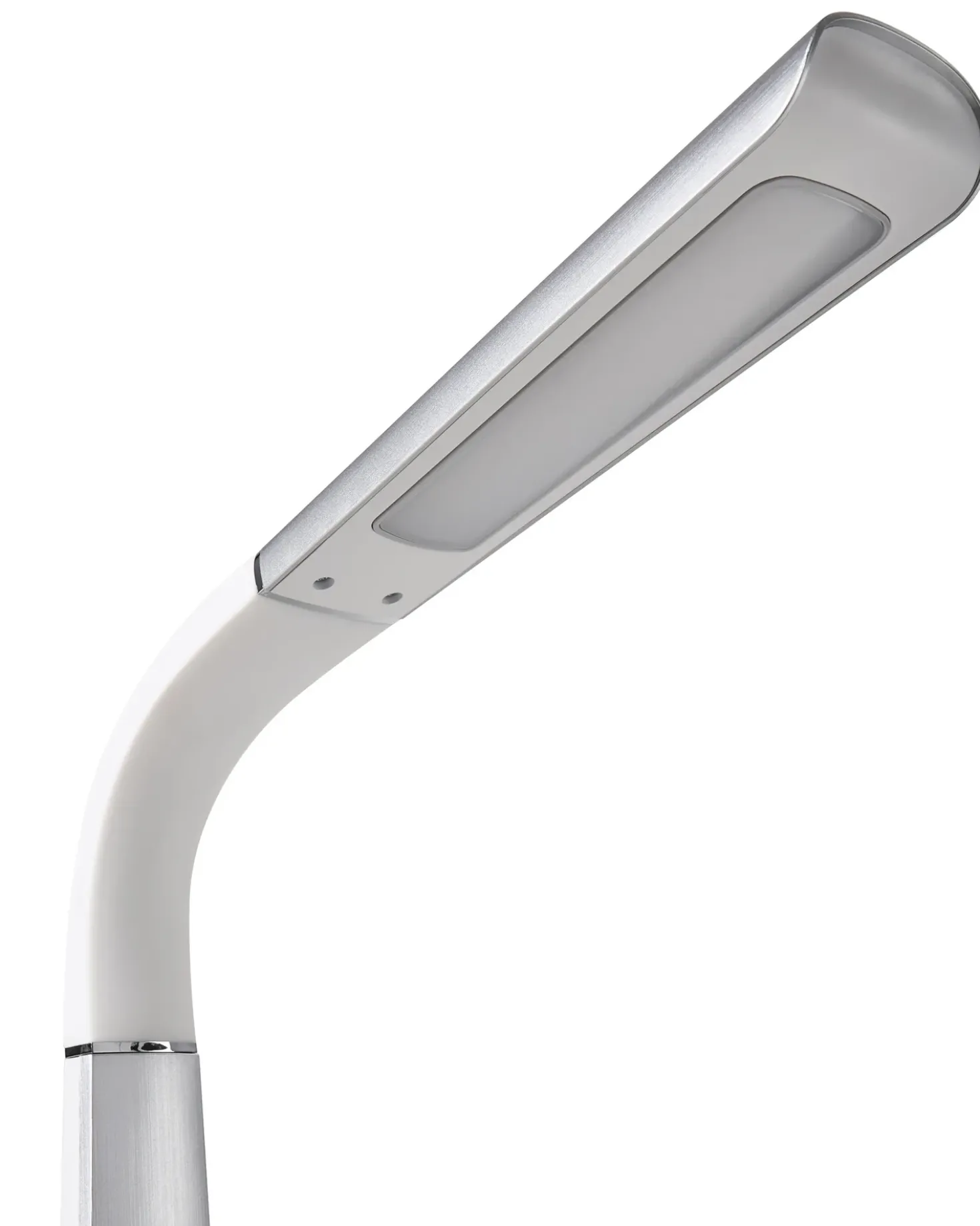 Lampada da scrivania a LED CANOPUS con porta USB Argento