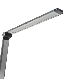 Lampada da scrivania a LED ENIF con Caricatore wireless Argento