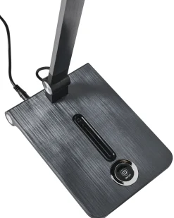 Lampada da scrivania a LED AQUILA con dimmer Grigio