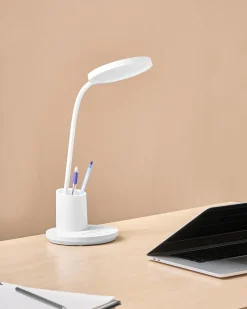 Lampada da scrivania a LED VELA con dimmer Bianco