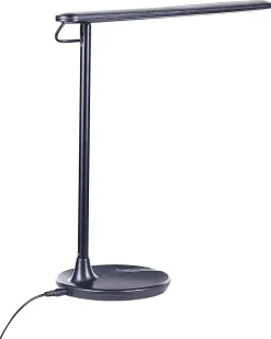 Lampada da scrivania a LED DRACO con dimmer Metallo Nero