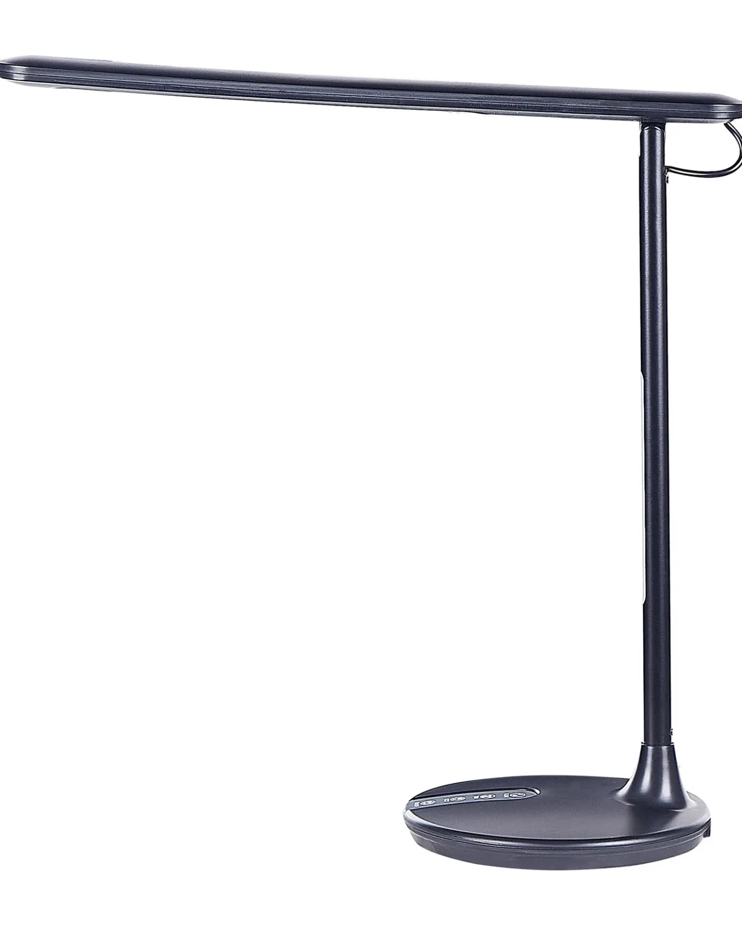 Lampada da scrivania a LED DRACO con dimmer Metallo Nero
