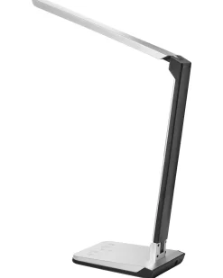 Lampada da scrivania a LED PICTOR con dimmer Argento