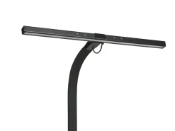 Lampada da scrivania a LED KOURIS con sensore di movimento Metallo Nero