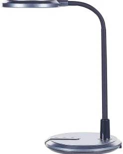 Lampada da scrivania a LED COLUMBA Regolabile Metallo Nero