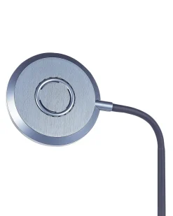 Lampada da scrivania a LED COLUMBA Regolabile Metallo Nero