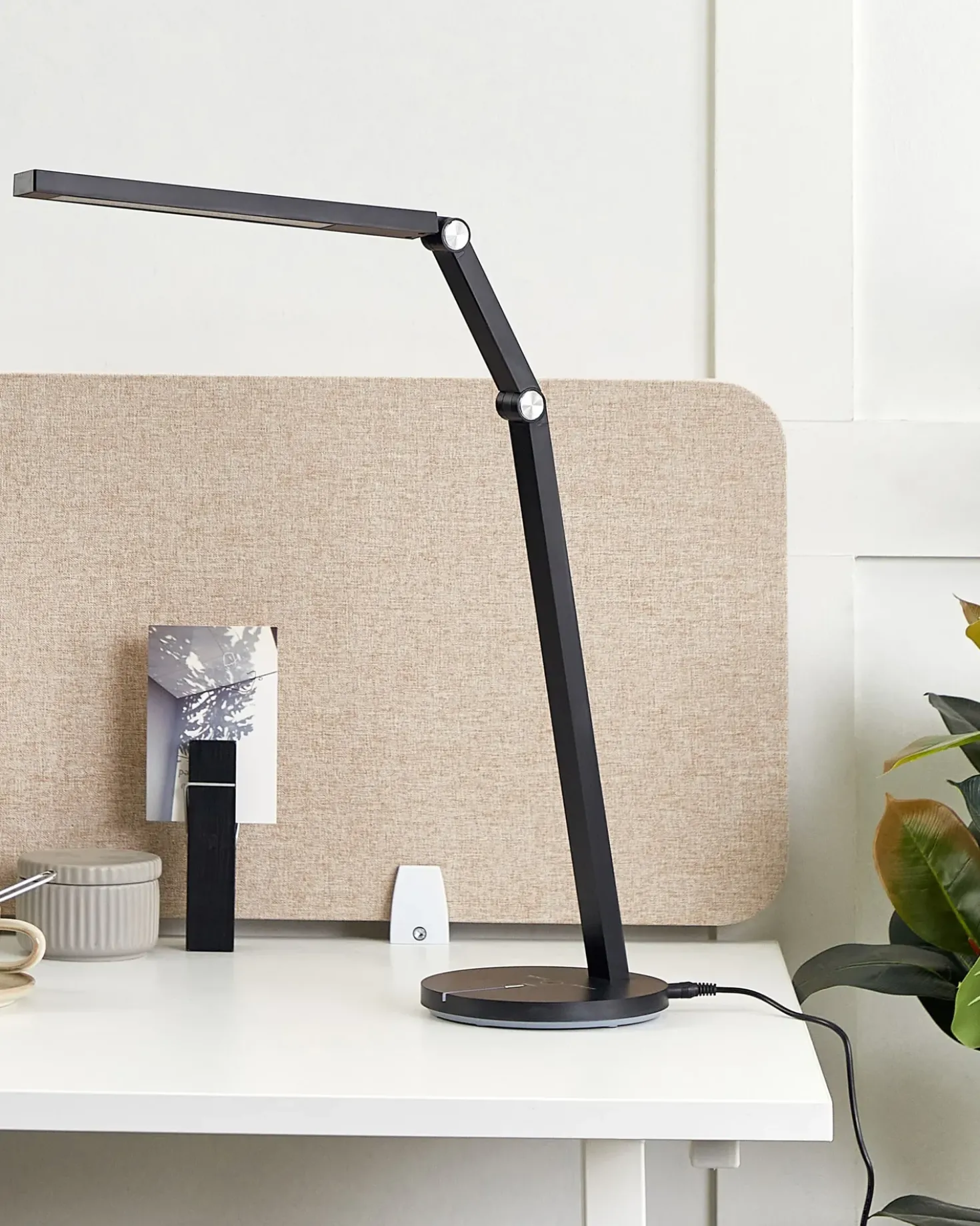 Lampada da scrivania a LED DORADO con dimmer Metallo Nero