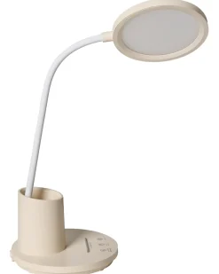 Lampada da scrivania a LED VELA con dimmer Beige chiaro
