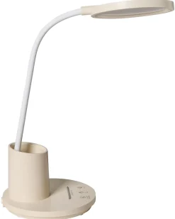 Lampada da scrivania a LED VELA con dimmer Beige chiaro