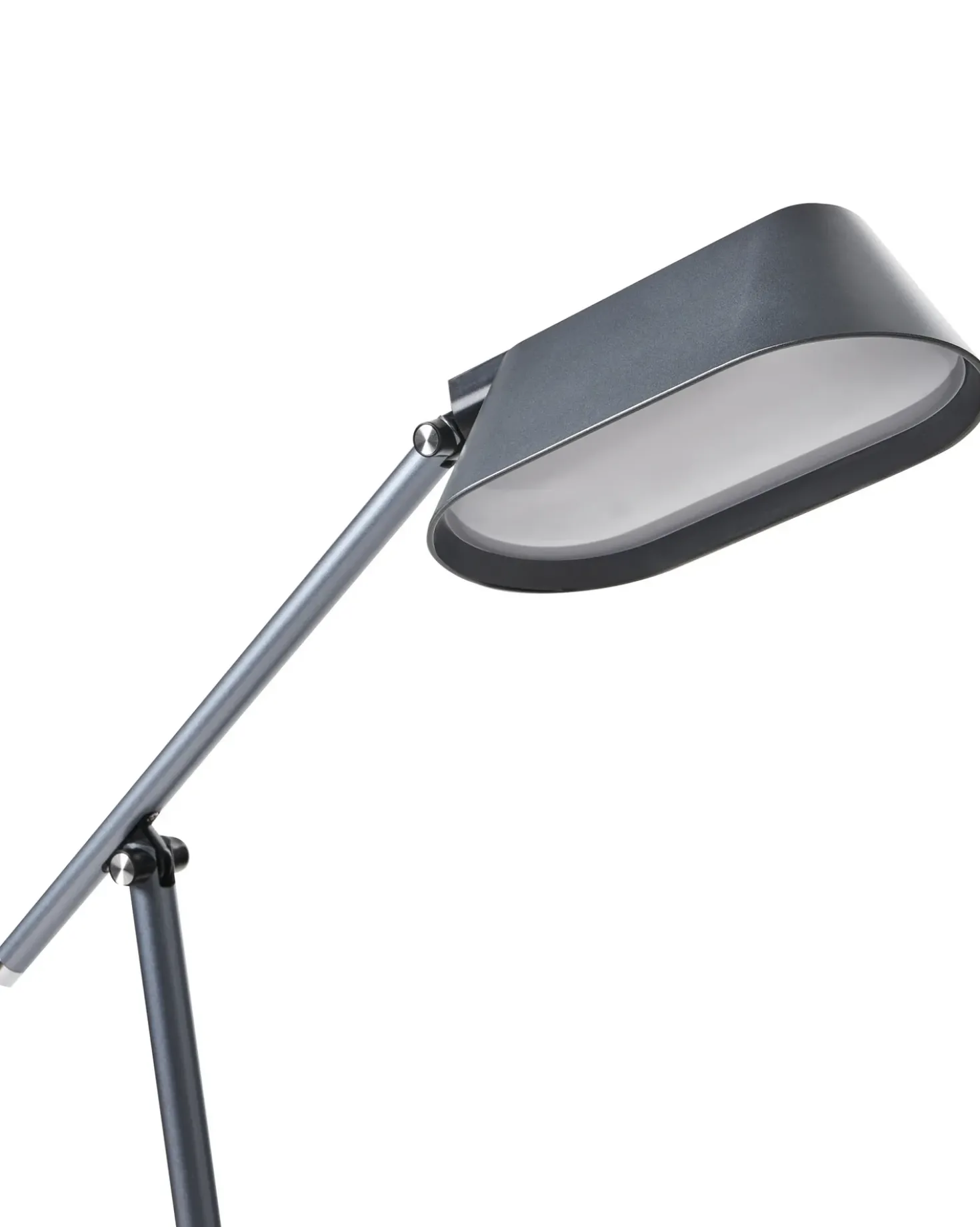Lampada da scrivania a LED LEONIS con dimmer Grigio