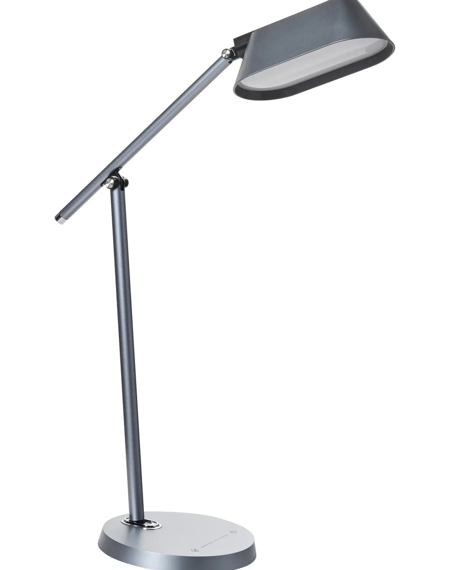 Lampada da scrivania a LED LEONIS con dimmer Grigio