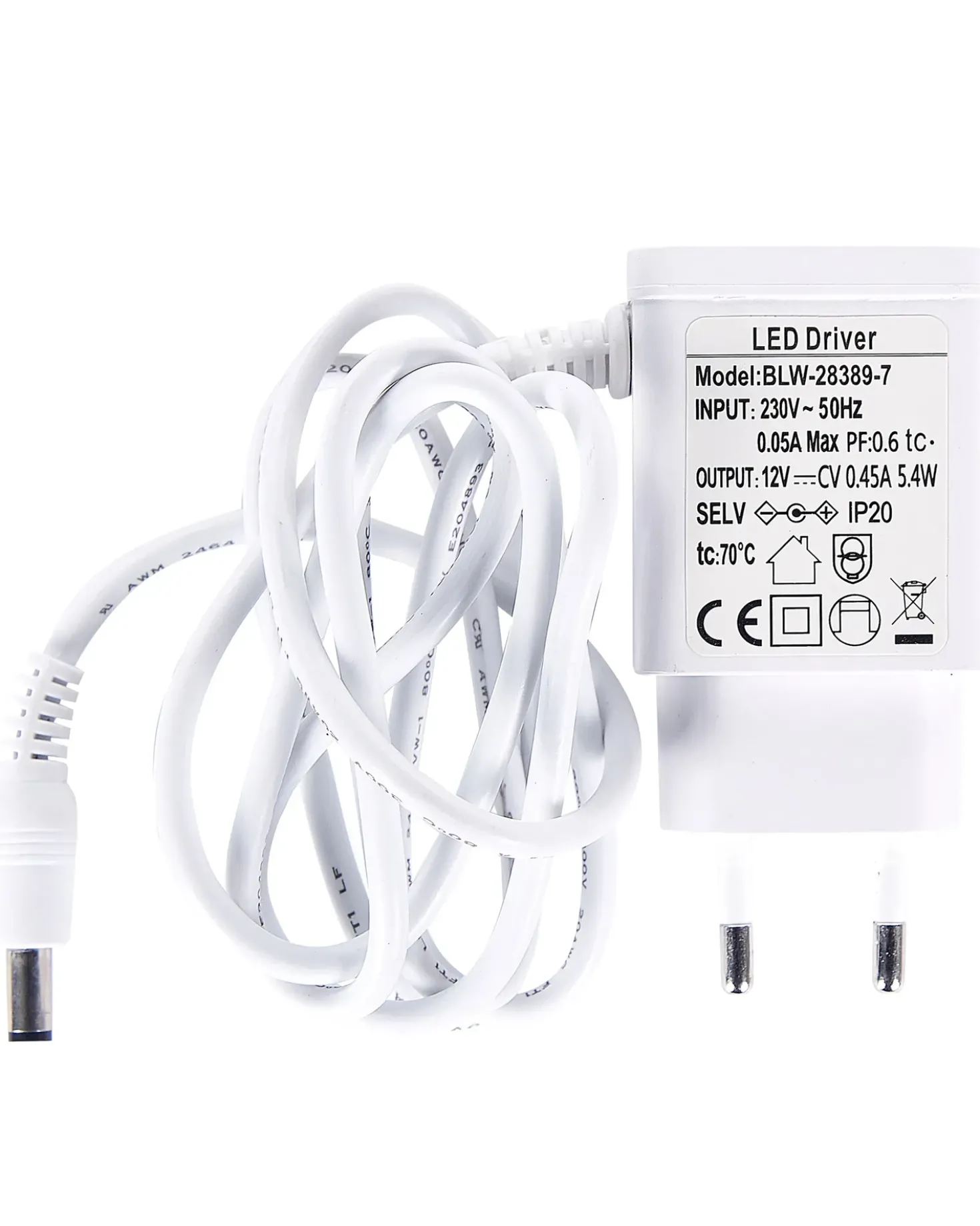 Lampada da scrivania a LED DORADO con dimmer Metallo Bianco