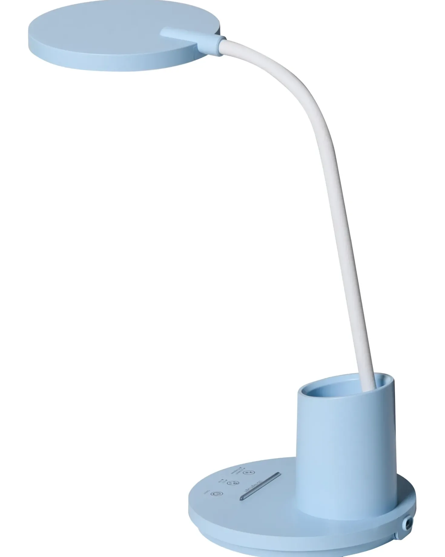 Lampada da scrivania a LED VELA con dimmer Blu