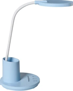 Lampada da scrivania a LED VELA con dimmer Blu