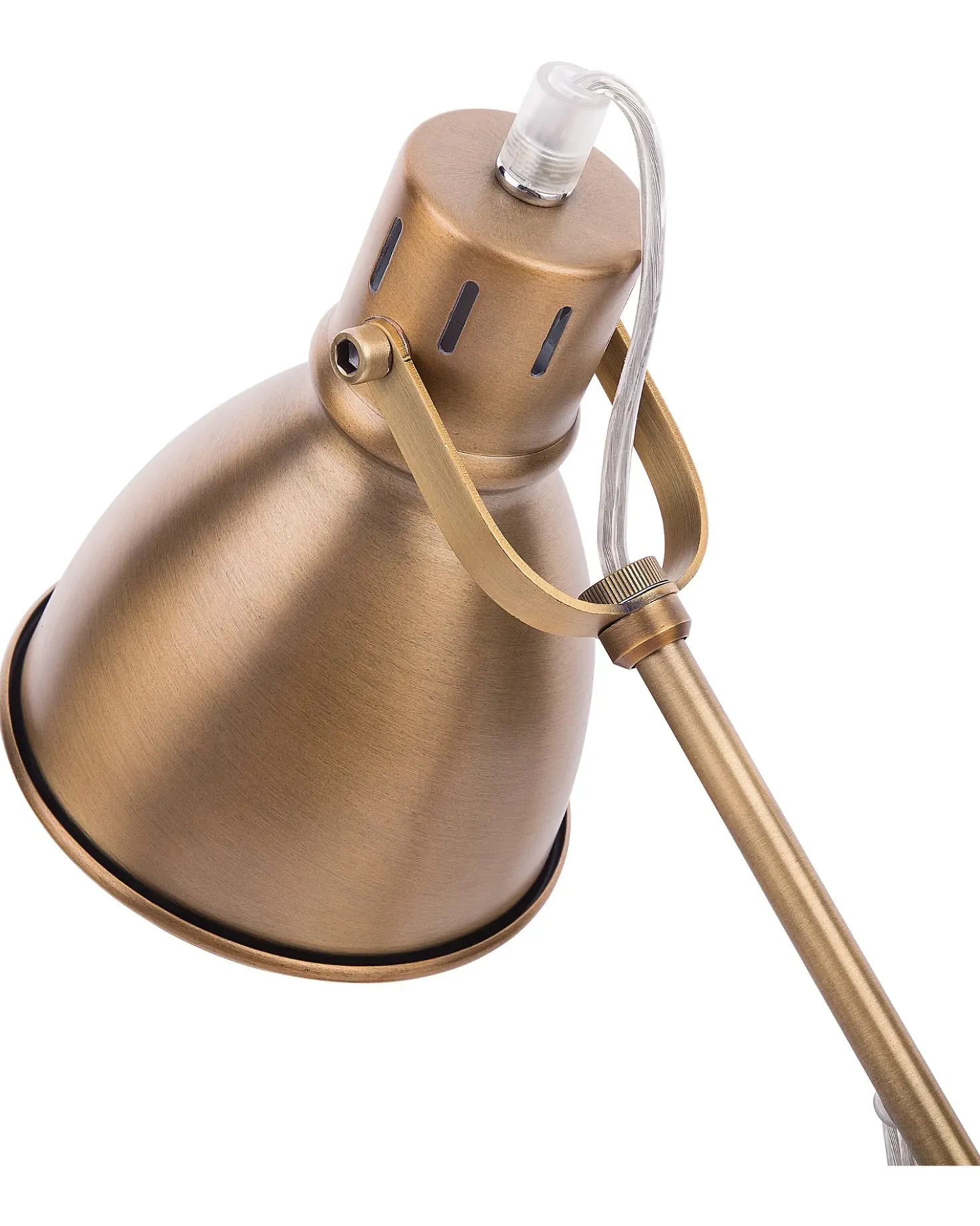 Lampada da scrivania MONSAN Regolabile Metallo Ottone
