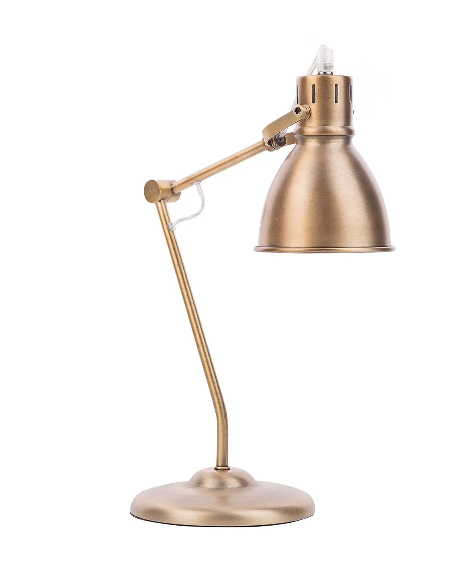 Lampada da scrivania MONSAN Regolabile Metallo Ottone