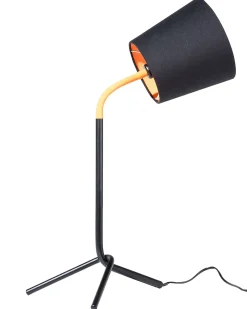 Lampada da scrivania MOOKI Regolabile Metallo Nero