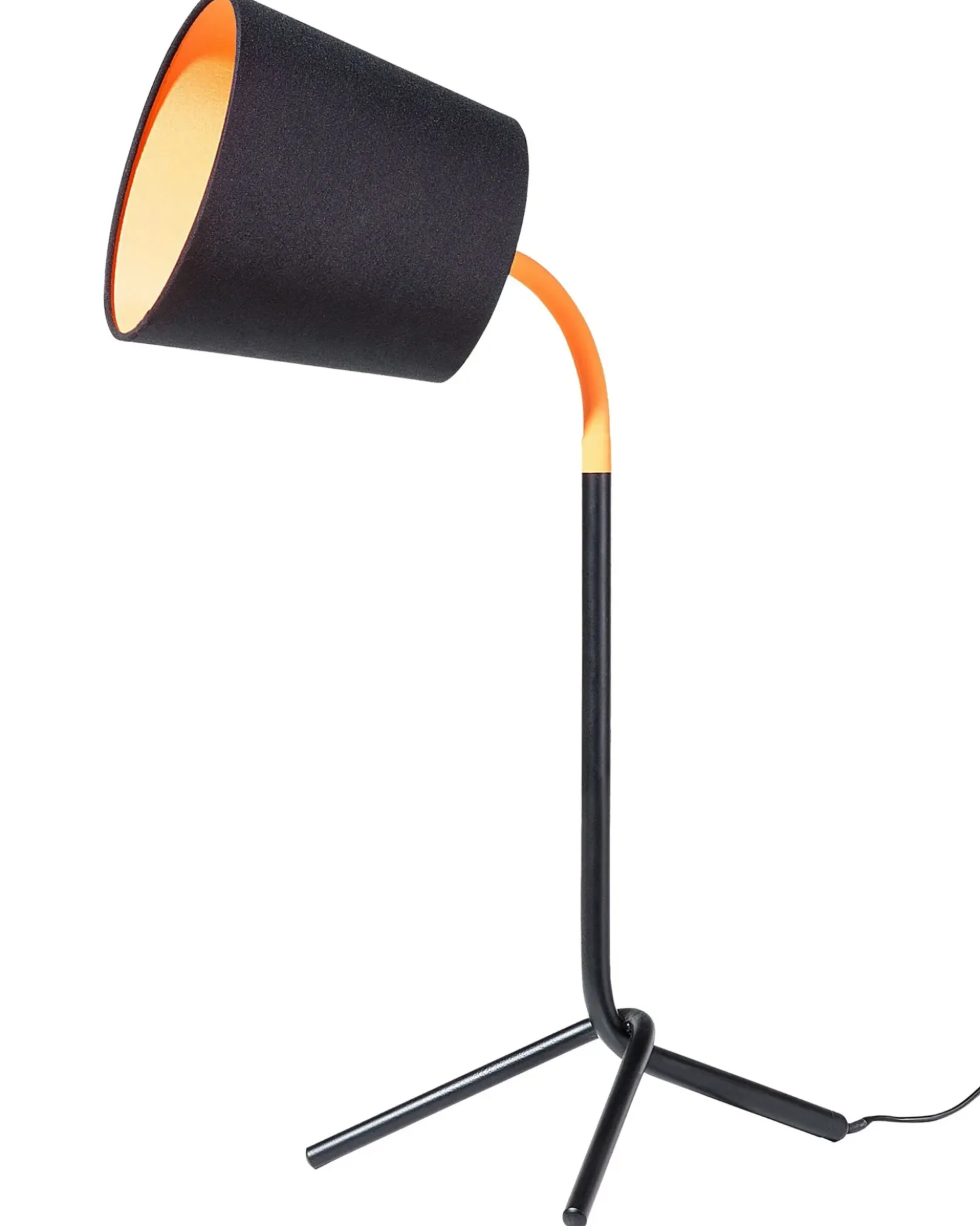 Lampada da scrivania MOOKI Regolabile Metallo Nero