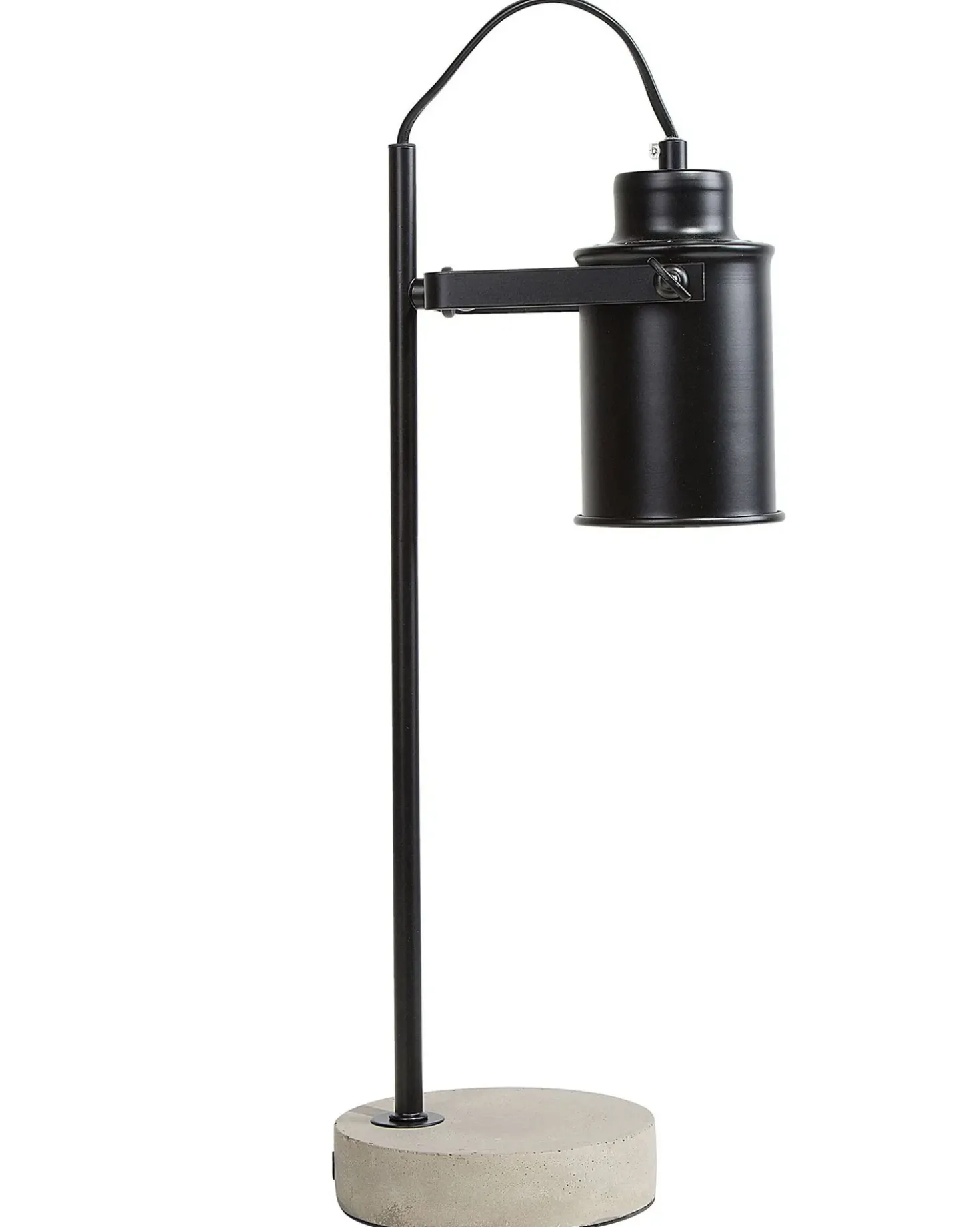 Lampada da scrivania MUNDAKA Regolabile Metallo Nero