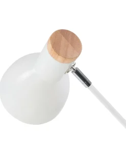 Lampada da scrivania PECKOS Regolabile Metallo Bianco