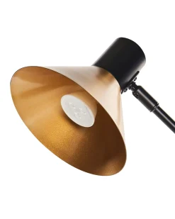 Lampada da scrivania PINKEEN Metallo Oro