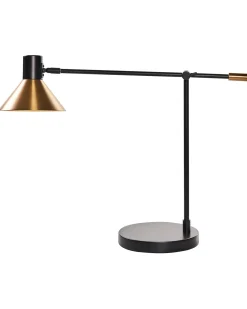 Lampada da scrivania PINKEEN Metallo Oro