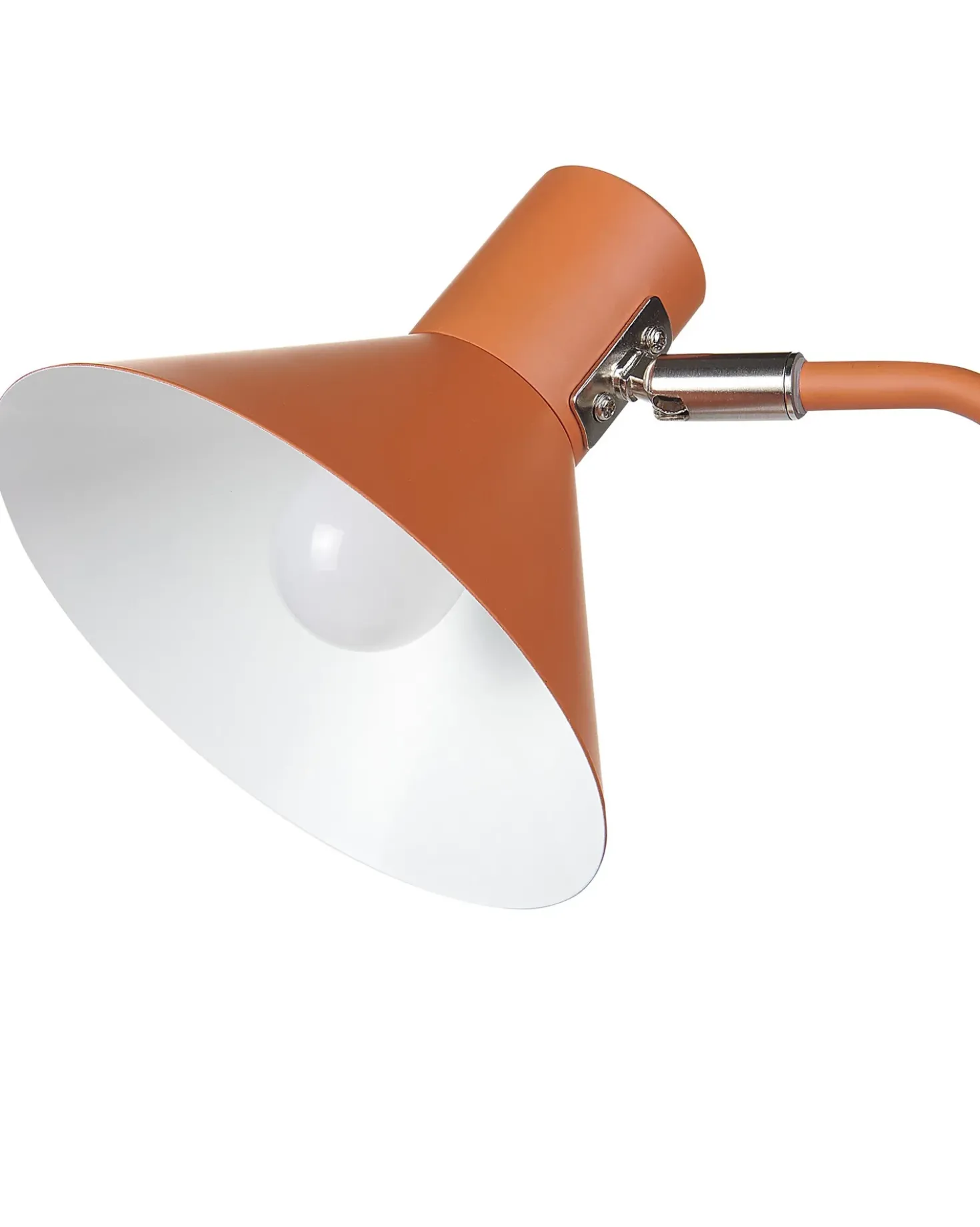 Lampada da scrivania RIMAVA Regolabile Metallo Arancione
