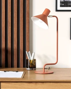 Lampada da scrivania RIMAVA Regolabile Metallo Arancione