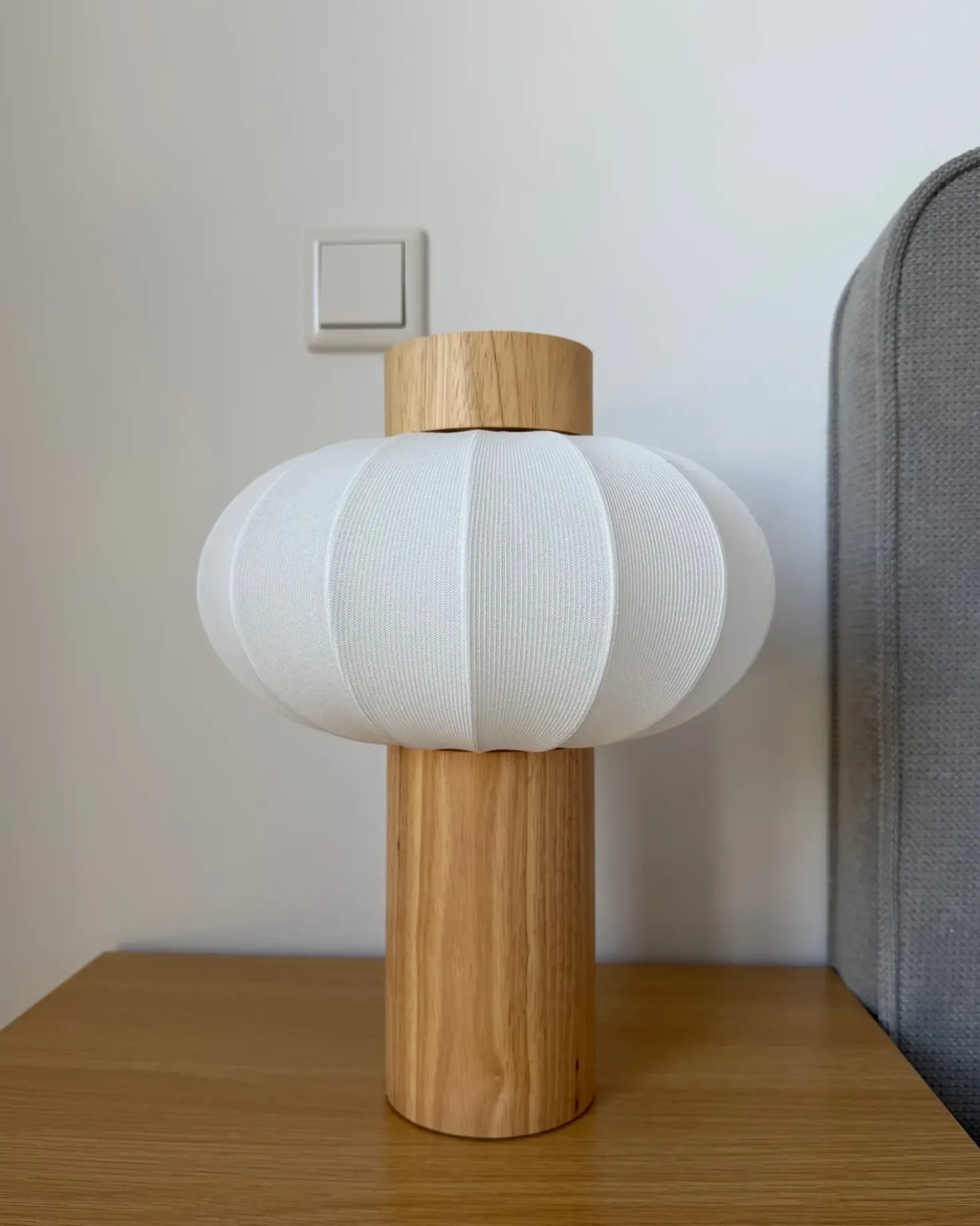 Lampada da tavolo ABENS Legno Marrone chiaro