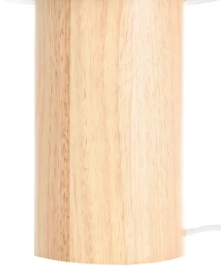 Lampada da tavolo ABENS Legno Marrone chiaro