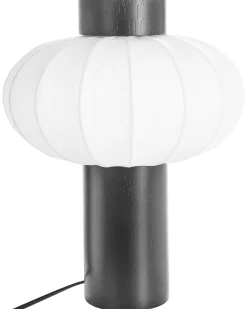 Lampada da tavolo ABENS Legno Nero