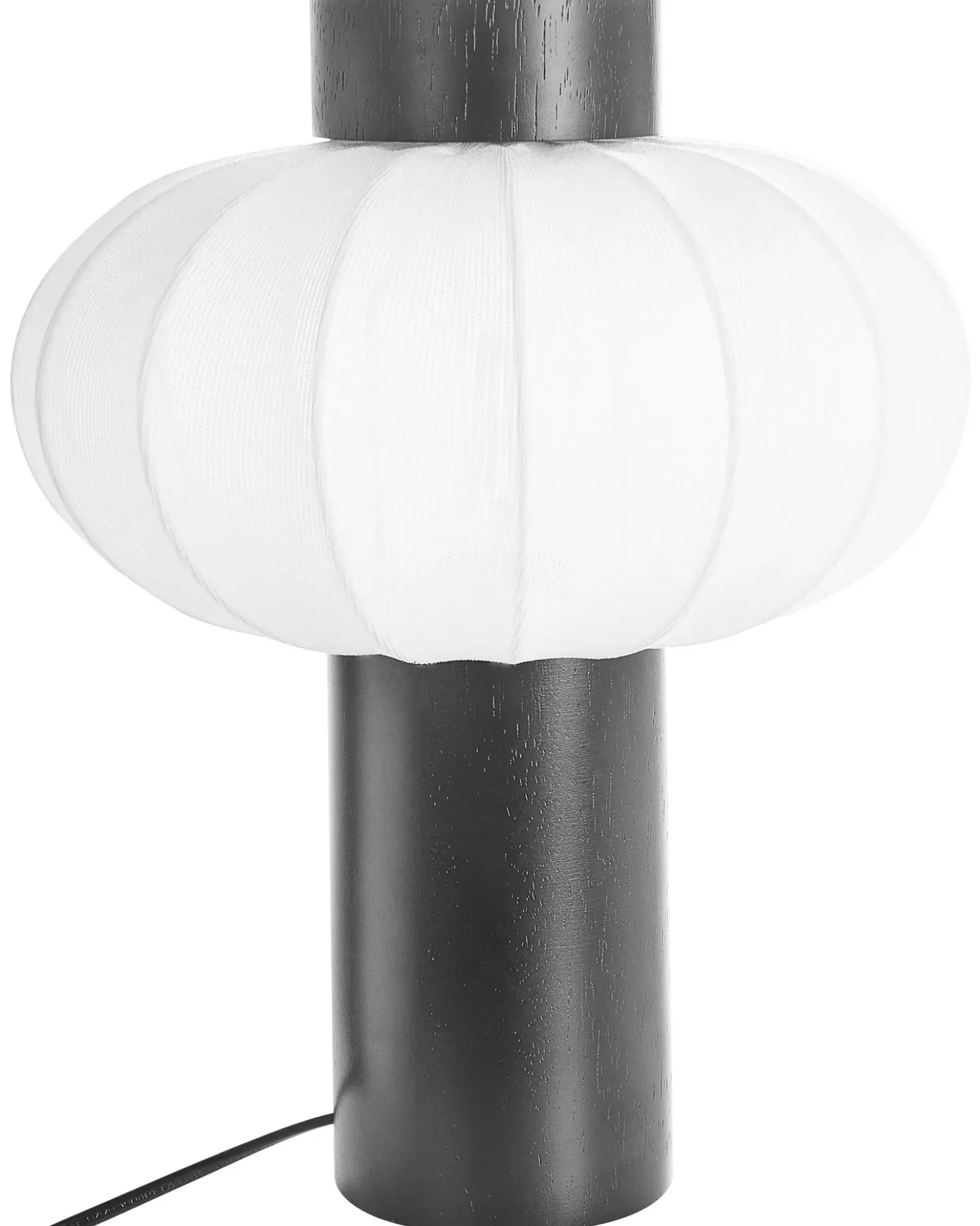 Lampada da tavolo ABENS Legno Nero
