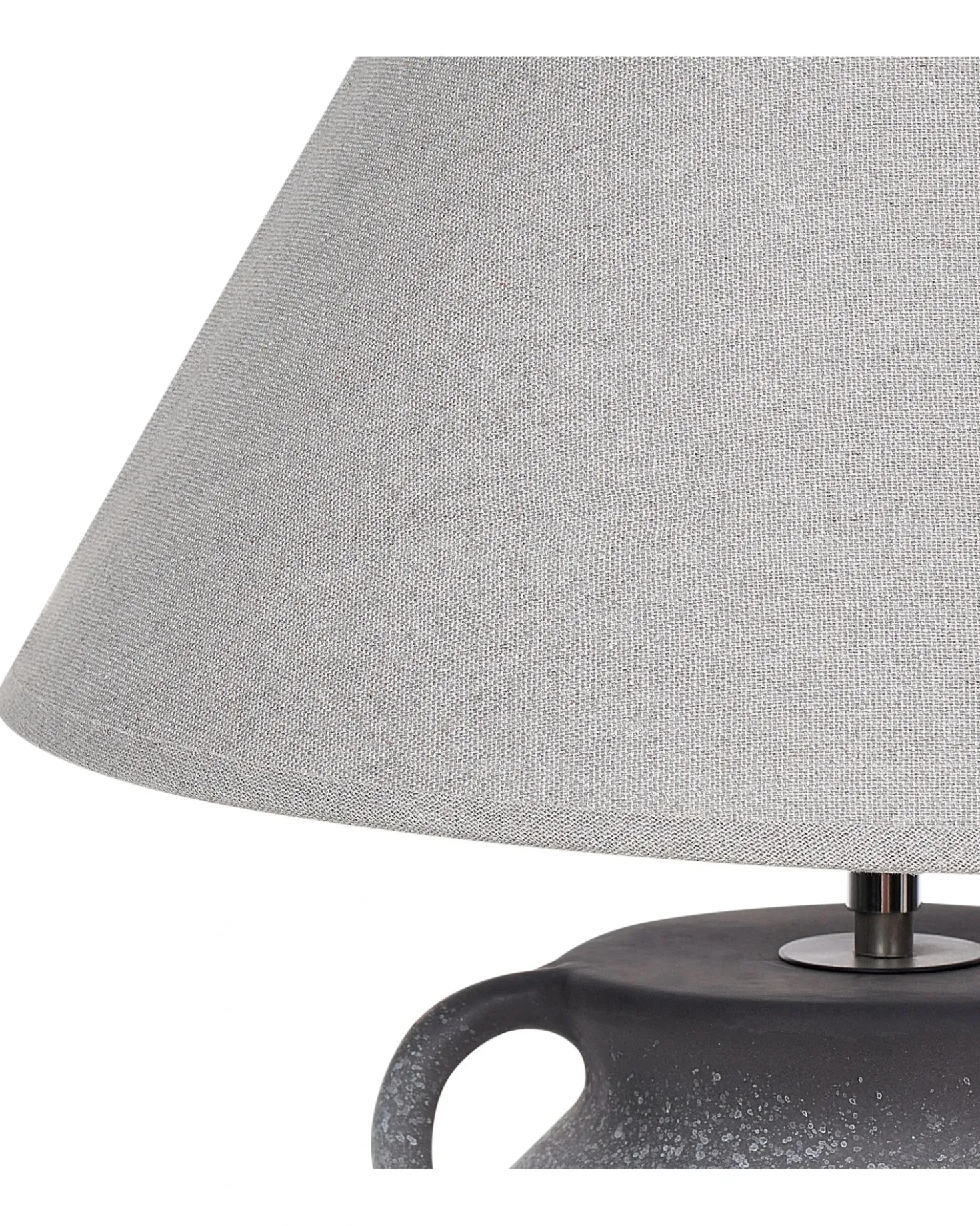 Lampada da tavolo AGEFET Ceramica Grigio