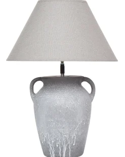 Lampada da tavolo AGEFET Ceramica Grigio
